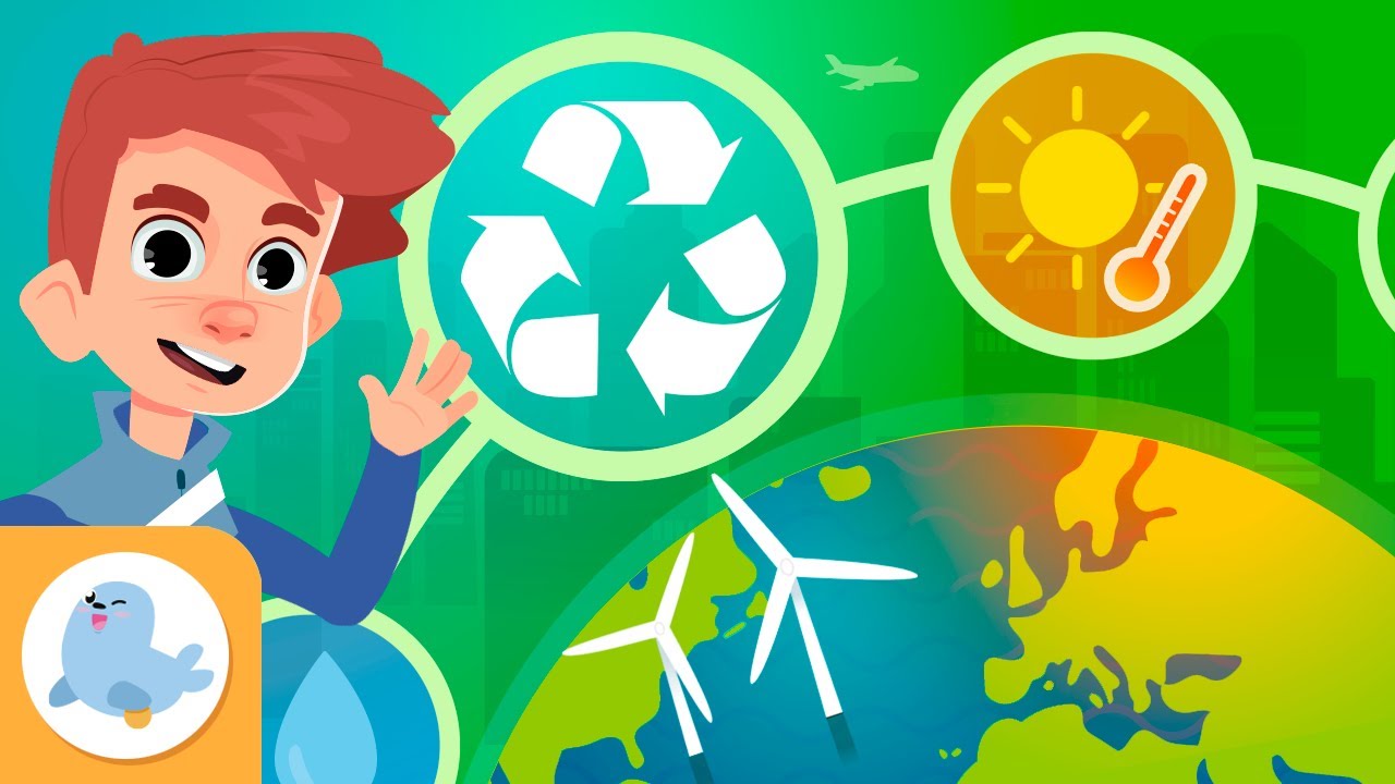 AMBIENTE per bambini | Raccolta| Cambiamento climatico, effetto serra, cura del pianeta ed energia