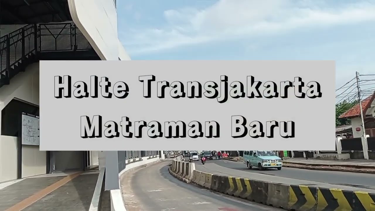 Halte Matraman Baru Penghubung Transjakarta dan KRL
