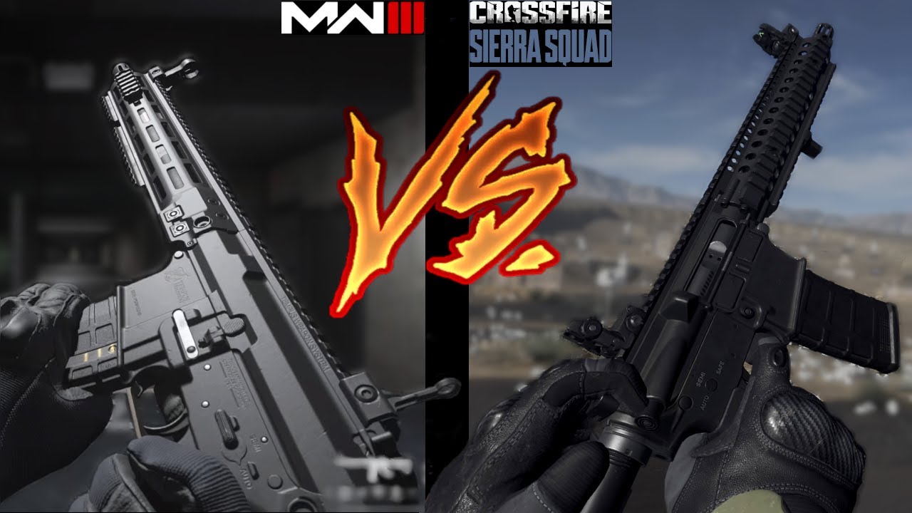 Flat vs. 6DoF | Call of Duty vs Crossfire: Sierra Squad - Weapon Comparison (Abridged Version)