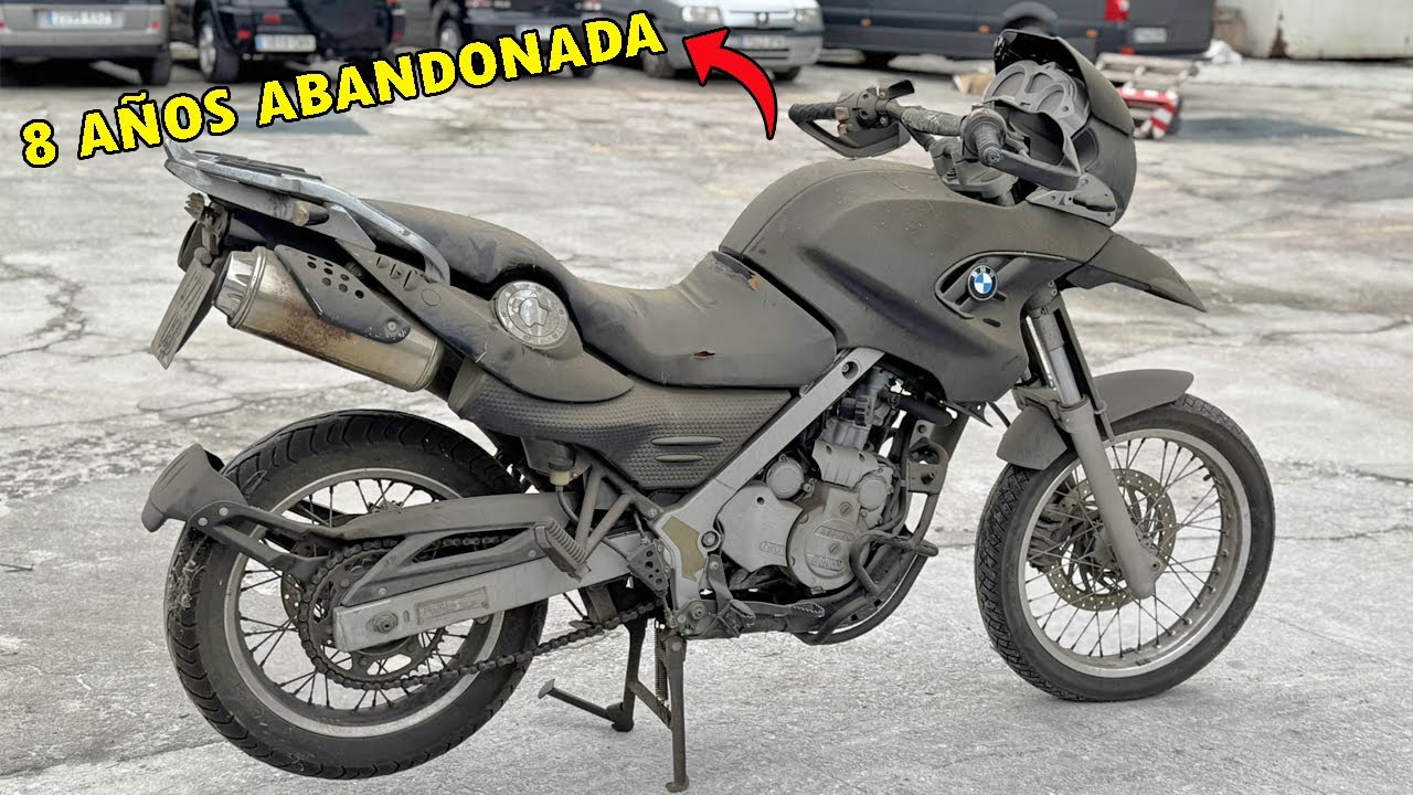 RESCATAMOS una MOTO ABANDONADA durante 8 AÑOS | BMW GS 650 F