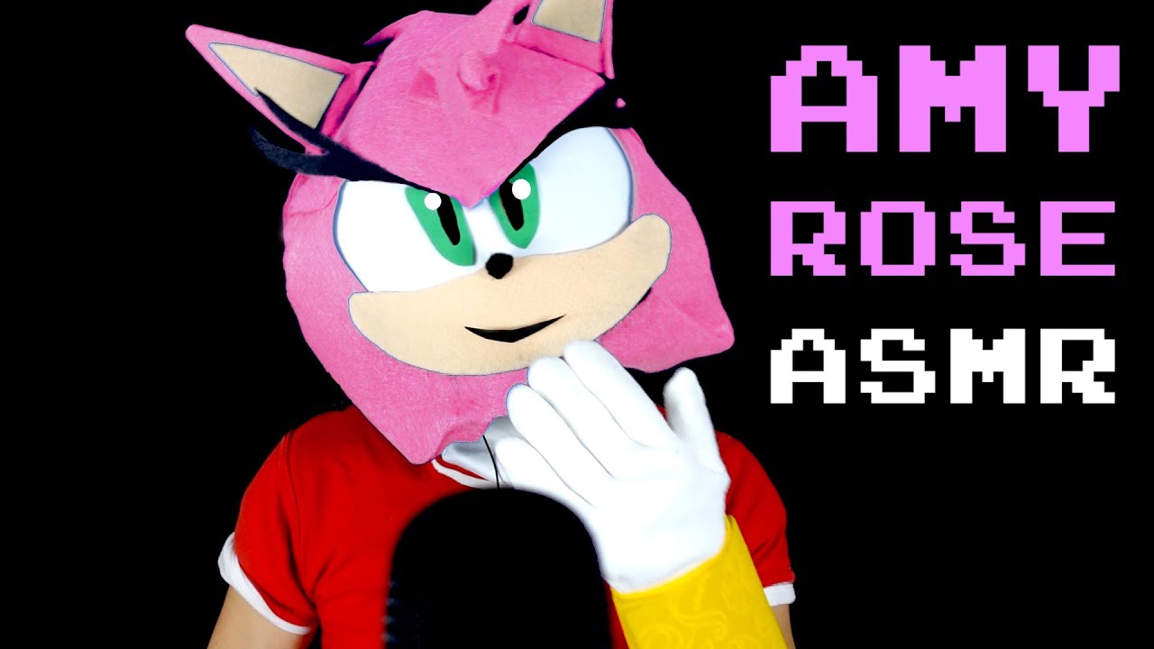 Sonic 4 ASMR Amy Rose Cosplay Kisses Sounds (ITA/ENG ASMR)
