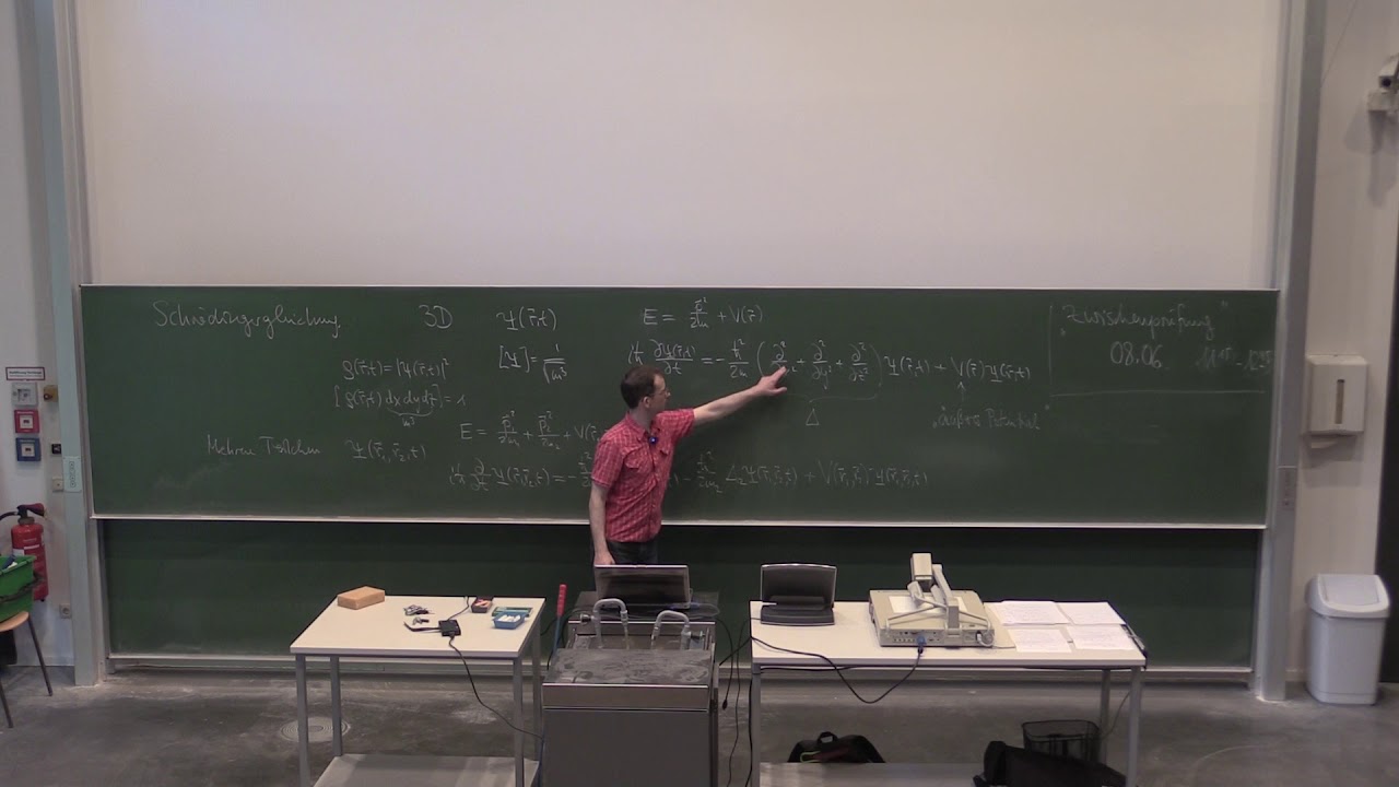 Pk6 QM SS18 VL06 Freies Teilchen