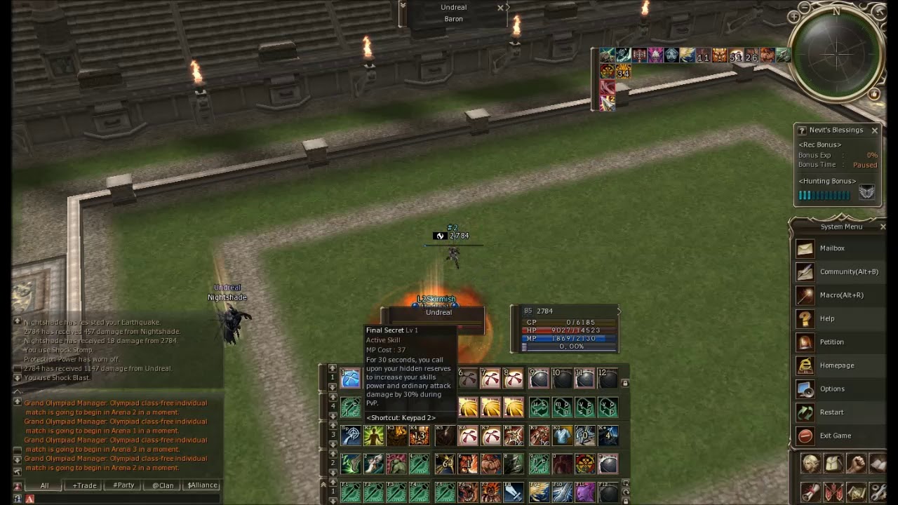 Lineage 2 Skirmish Olympiad WL