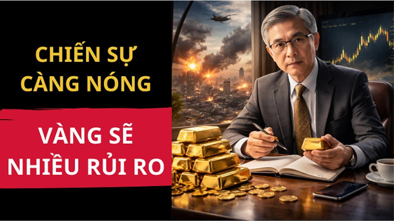 CHIẾN SỰ CÀNG NÓNG VÀNG CÀNG RỦI RO | TƯ DUY LẬP NGHIỆP