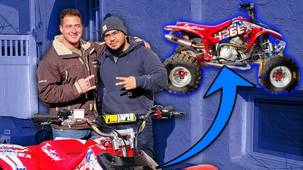 Meeting The Winner of the Honda 426EX and seeing their Reaction!