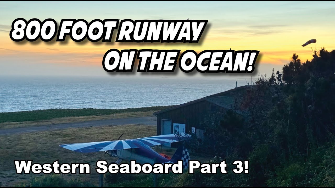 Exploring the Western Seaboard Part 3 - Jenner to Las Trancas CA (CA17) in a 41 Aeronca Super Chief!