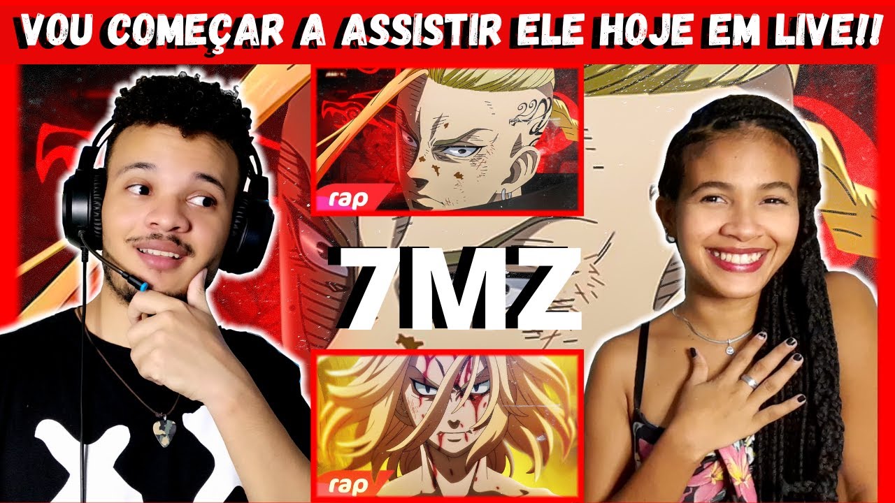 MINHA IRMÃ NÃO OTAKU REAGE AO Rap do Draken E Rap do Mikey Tokyo Revengers O INVENCÍVEL | NERD HITS
