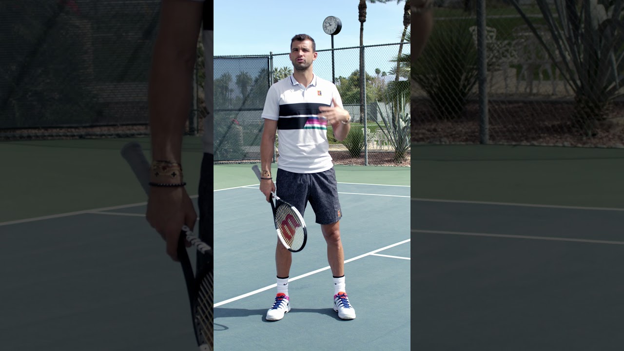 Tuesday Tennis Tips with Grigor Dimitrov - One Handed Backhand