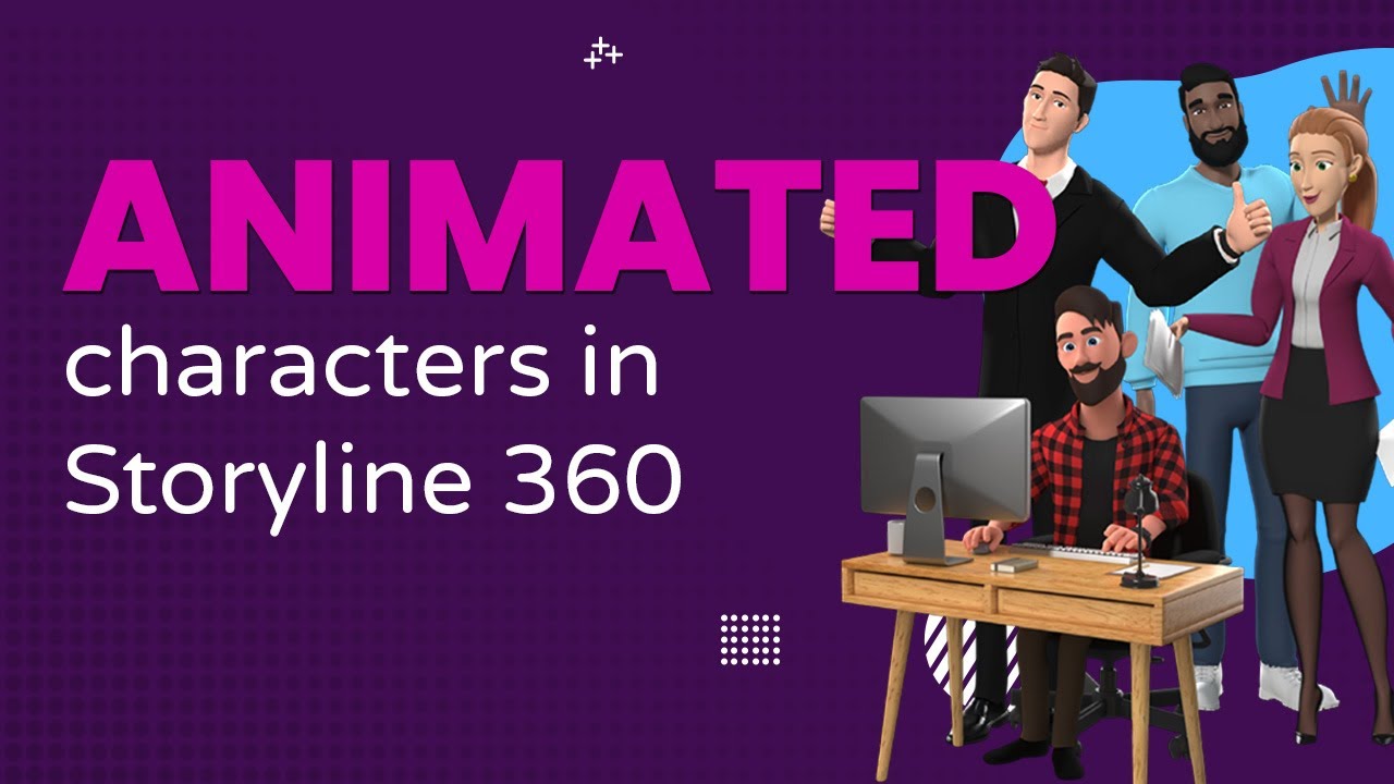 How To Import Animated Characters in Articulate Storyline 360 using CreateStudio Pro