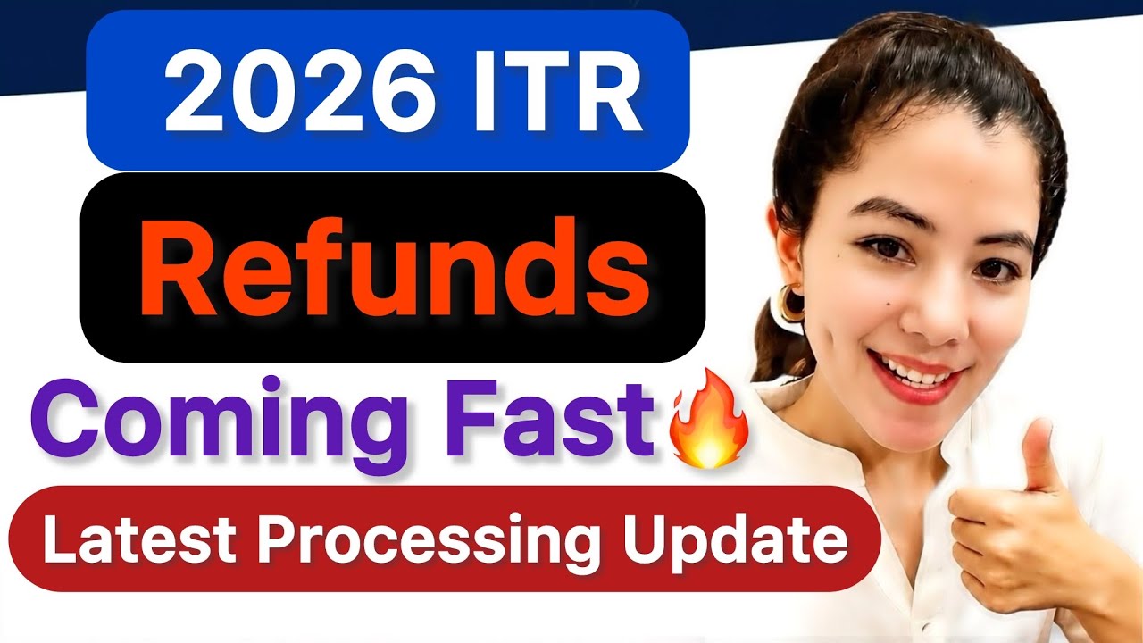 2026 ITR Refunds Coming Fast🎉 Latest Processing Update 