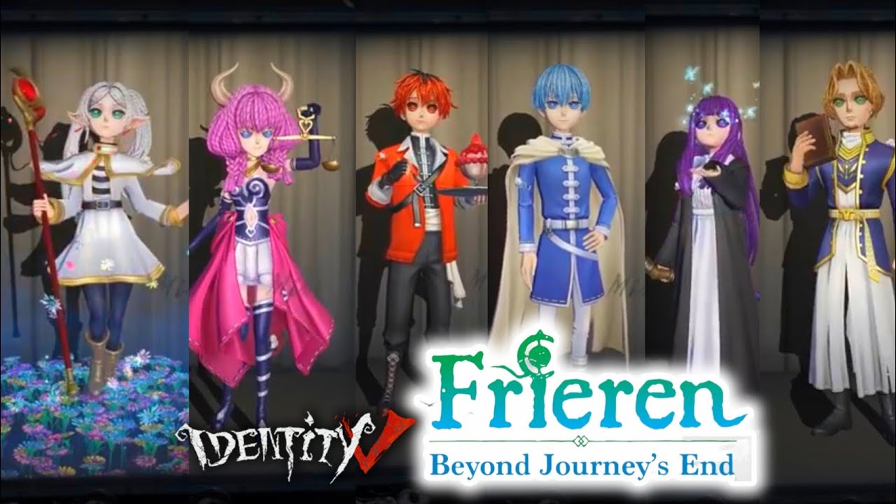 FRIEREN Crossover ALL SKINS showcase! Identity V Crossover