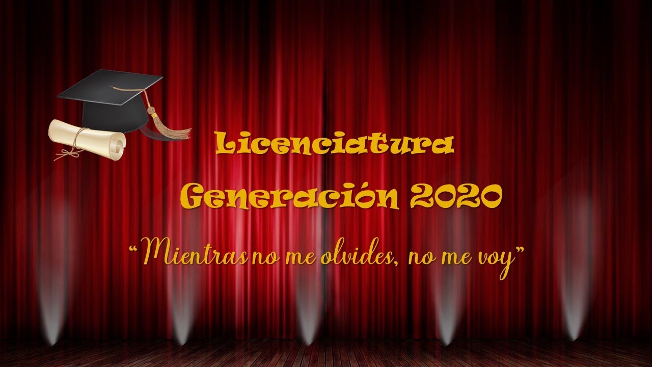 LICENCIATURA  OCTAVOS AÑOS GENERACIÓN 2020 ESCUELA 18 DE SEPTIEMBRE