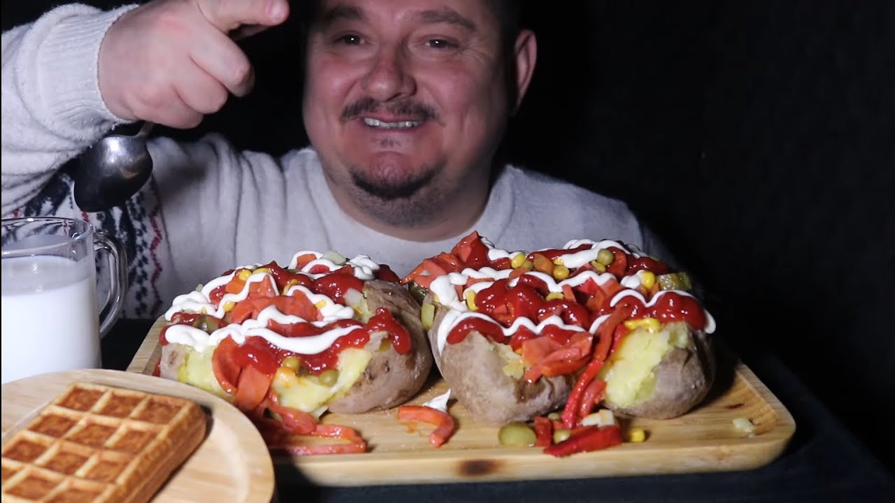 || BEST OF ASMR MUKBANG|| Kumpir #neromasmr