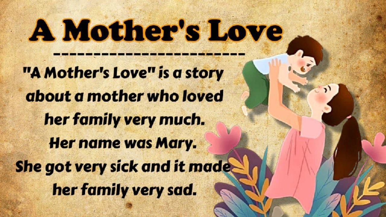 Improve Your English Skills Through Story 💟 Level - 1 | A Mother's Love