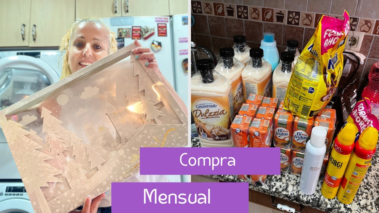 Compra Mensual🛒/ Mercadona*Supeco