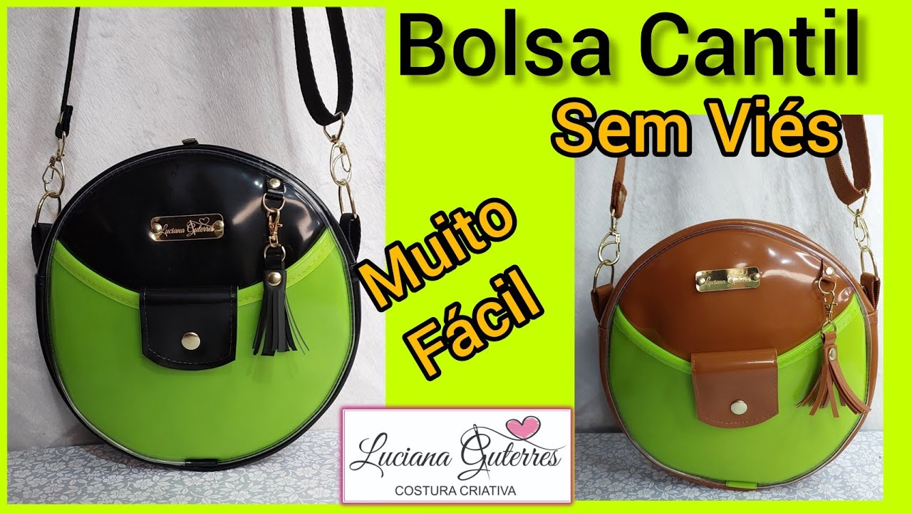 Bolsa Redonda Em Silicone - Sem Viés - Muito Fácil