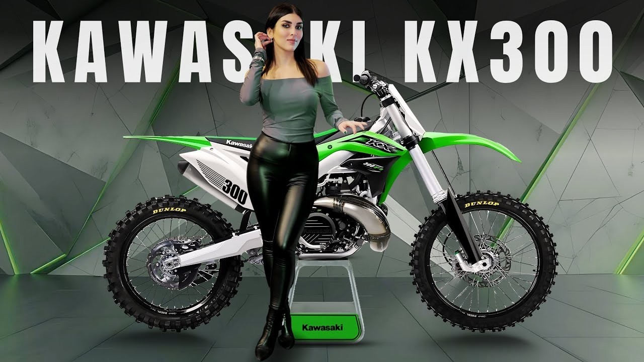 Kawasaki KX 125 2026 года возвращается! 😱💥 Двухтактный монстр, который потрясёт мир мотокросса!