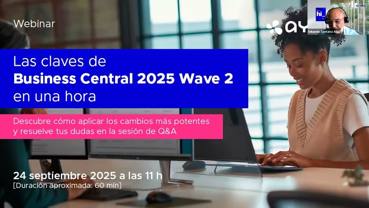 Las claves de Business Central 2025 Wave 2 en una hora