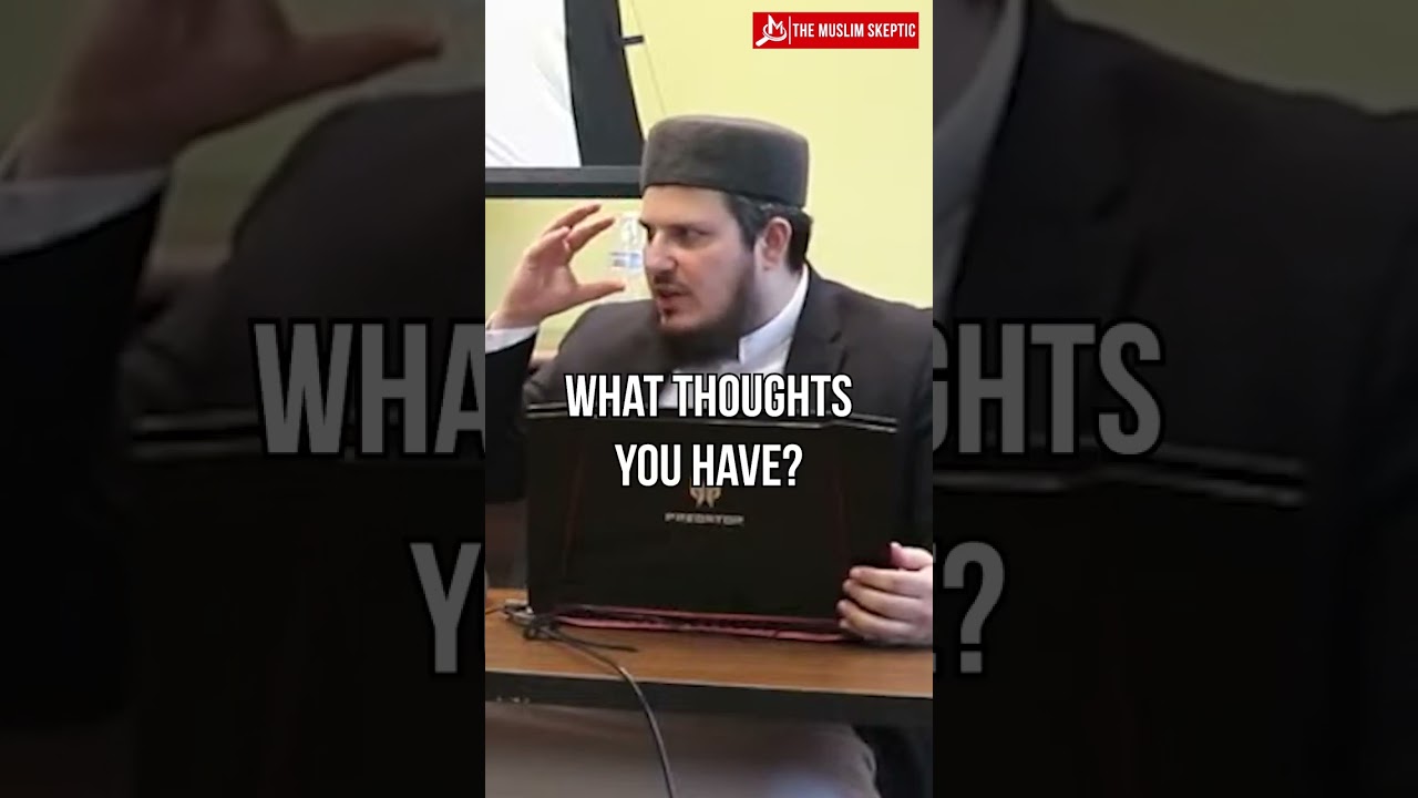 Мусульманин ставит атеиста в неловкое положение из-за вопроса о свободе слова #шорты