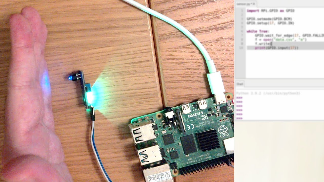 3 steps to save sensor data on Raspberry Pi