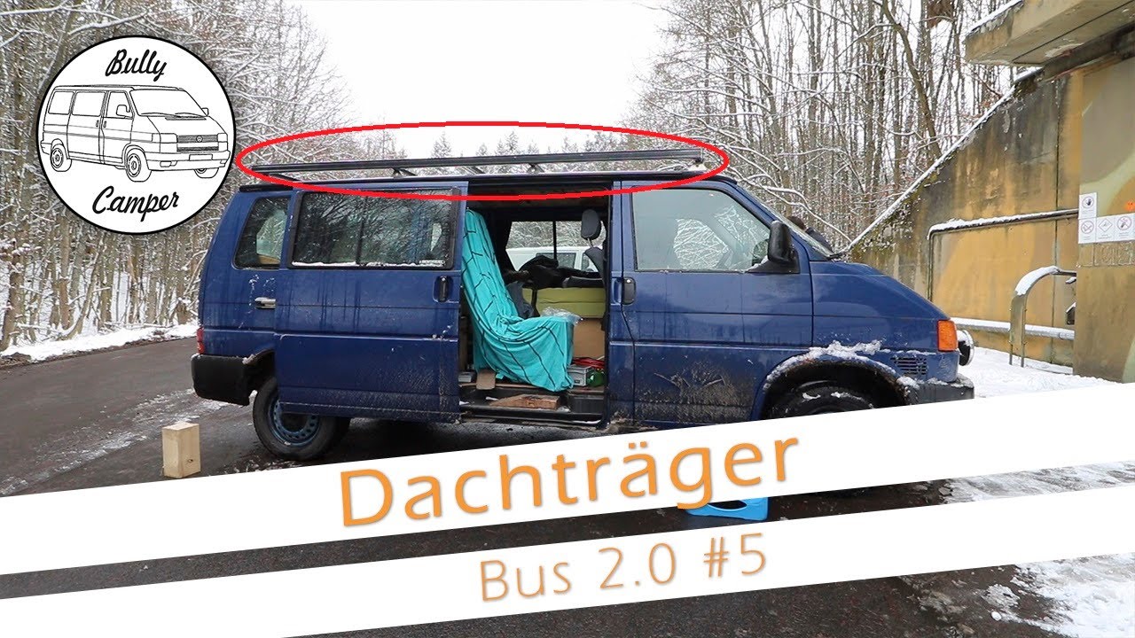 Low Budget Dachträger aus Aluprofilen | BullyCamper