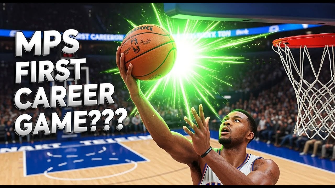 FIRST GAME OF MPS CAREER?!?! NBA 2K26 MY CAREER