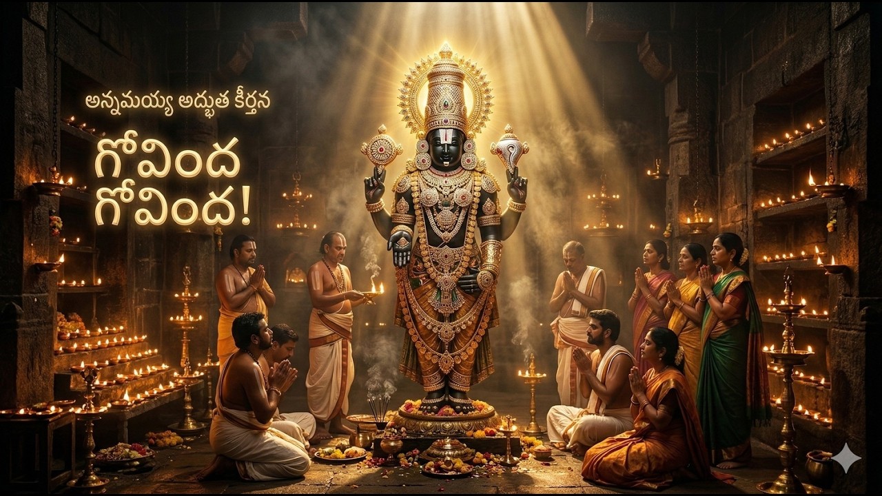 మూసిన ముత్యాల కేలే మొరగులు | అన్నమయ్య కీర్తన | Tirumala Venkateswara Bhakti Song