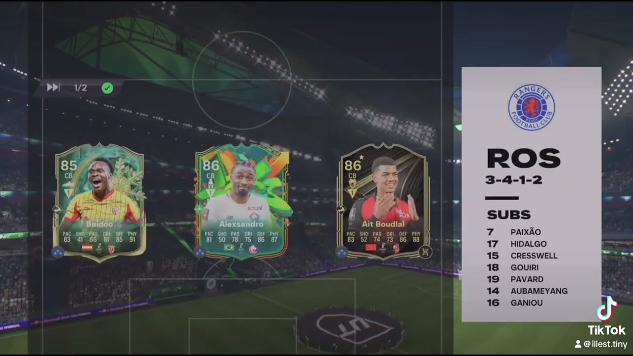 EA SPORTS FC 26 - Ultimate Team - Live Event: Icon Swaps One League - Match 1 (Premier League)