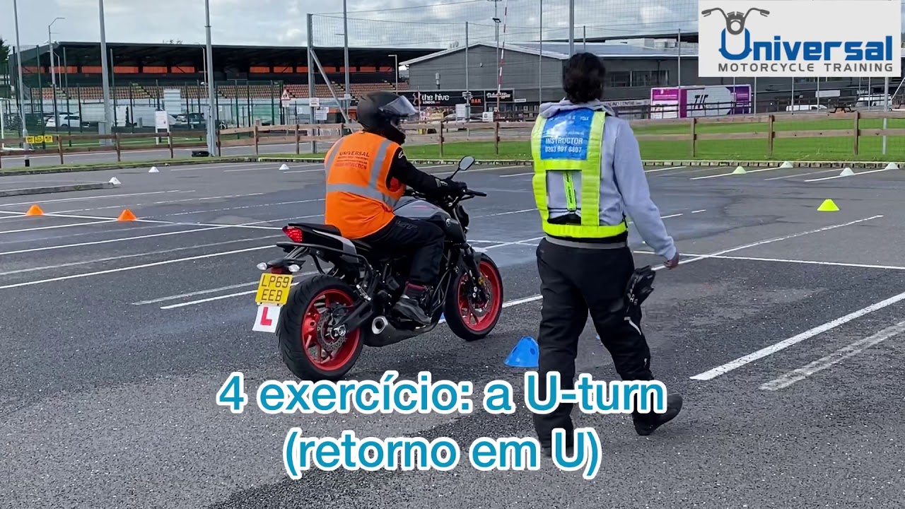 Tirando a carteira britânica de condução de moto definitiva (UK Full Driving License) - Módulo 1