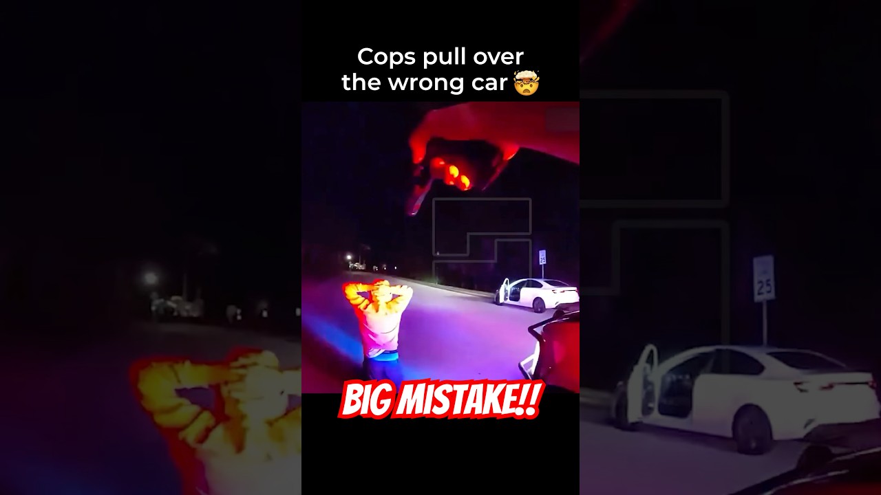 Cops Pull Over The WRONG Car 🤯