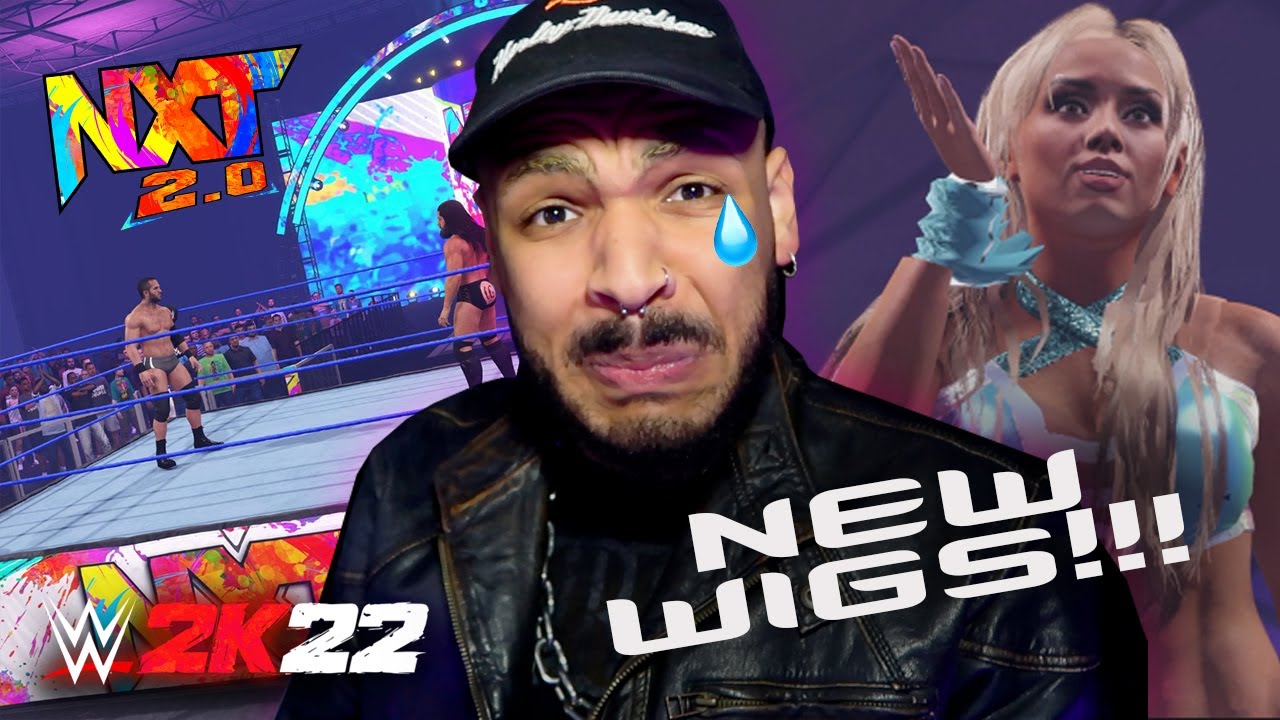 WWE 2K22 PATCH 1.09 NEW WIGS AND NXT 2.0 REACTION