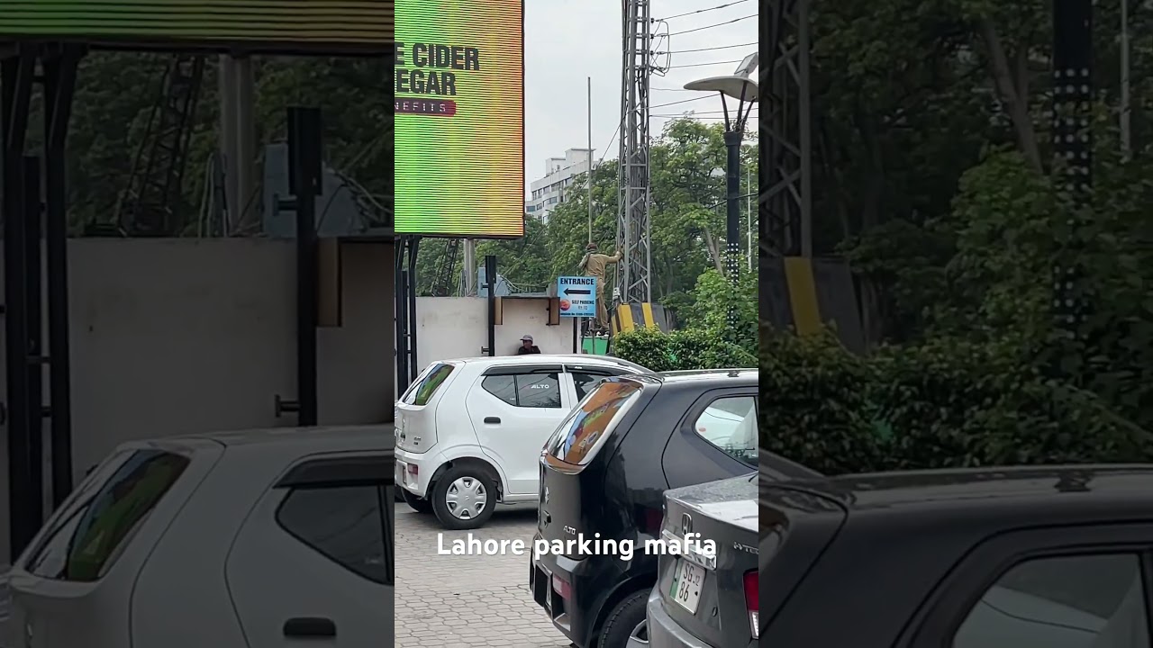 Lahore parking mafia. Someone take this to the court please. Mall 1 Lahore