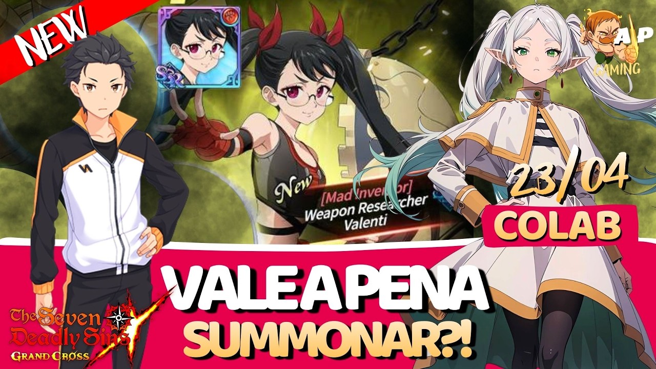 INDISPENSÁVEL(IMUNIDADE E REVIVE)! VALE A PENA SUMMONAR NA NOVA VALENTI RED?! - 7DS GRAND CROSS