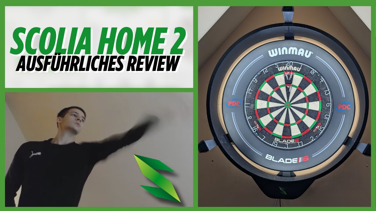 Scolie Home 2 Darts System. Alles was du wissen musst: Turniere, Trainingsspiele, Spielmodi und Test