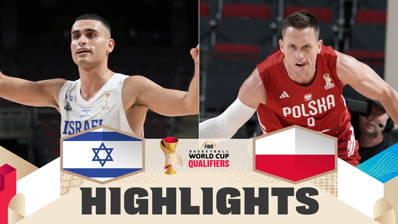 Israel 🇮🇱 v Poland 🇵🇱 | Highlights | FIBA Basketball World Cup 2027 European Qualifiers
