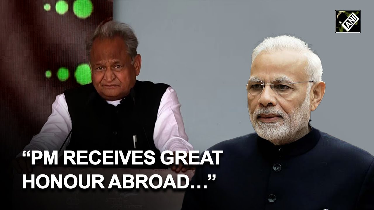 &ldquo;He receives great honour&hellip;&rdquo;, Rajasthan CM Gehlot sharing stage with PM Modi in Banswara