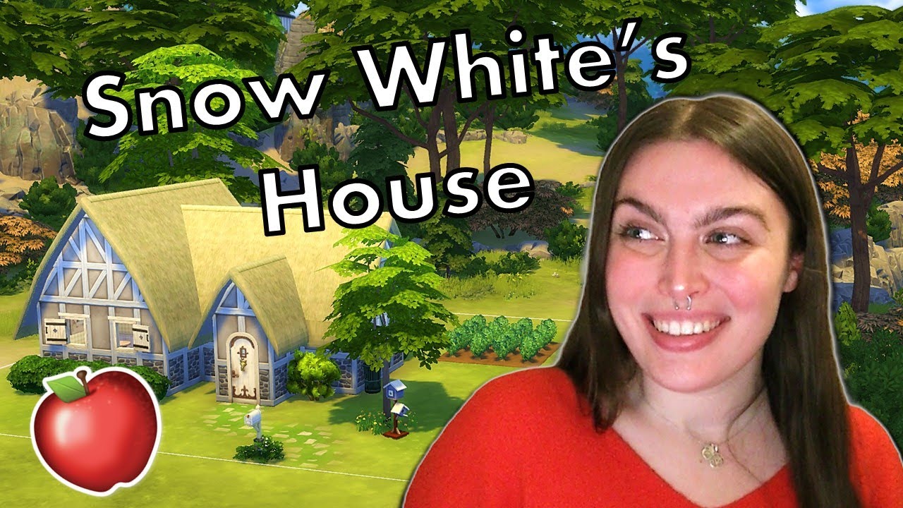 Recreating Snow White's house in the Sims 4 // Disney Princess Legacy Challenge