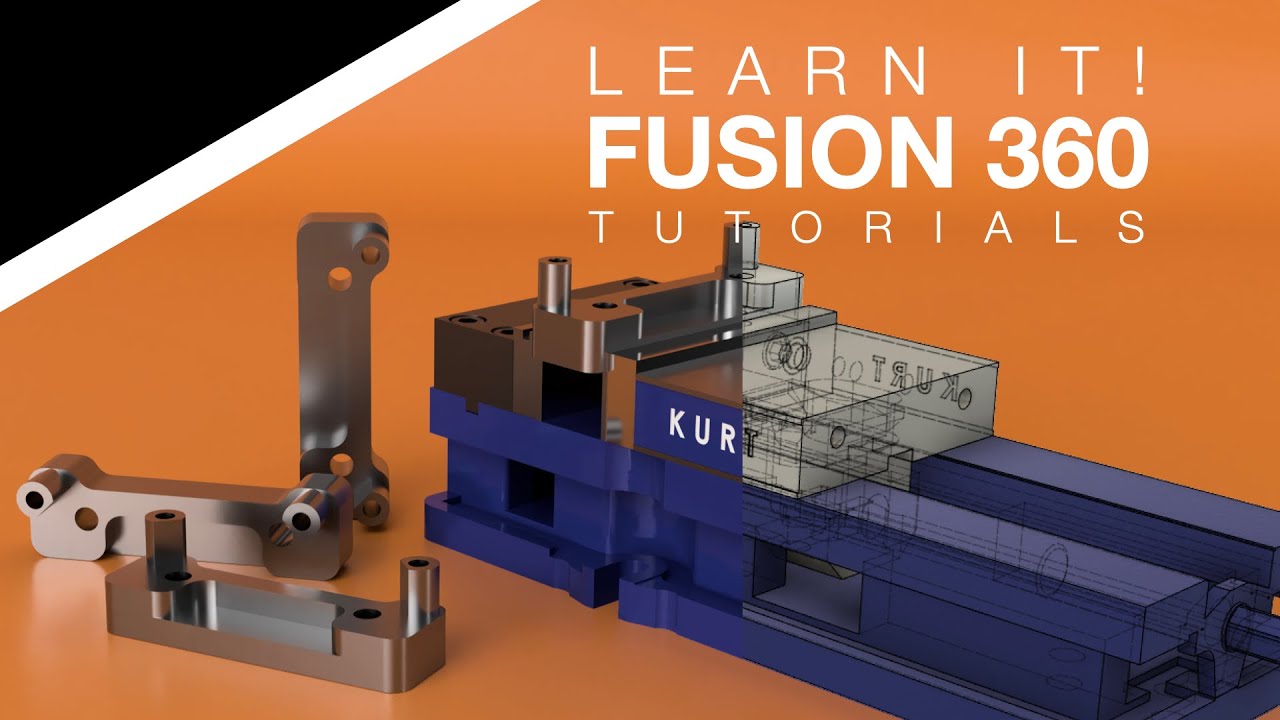 Fusion 360 — использование параметрических тисков с обучающим руководством по деталям — Metal CAM...