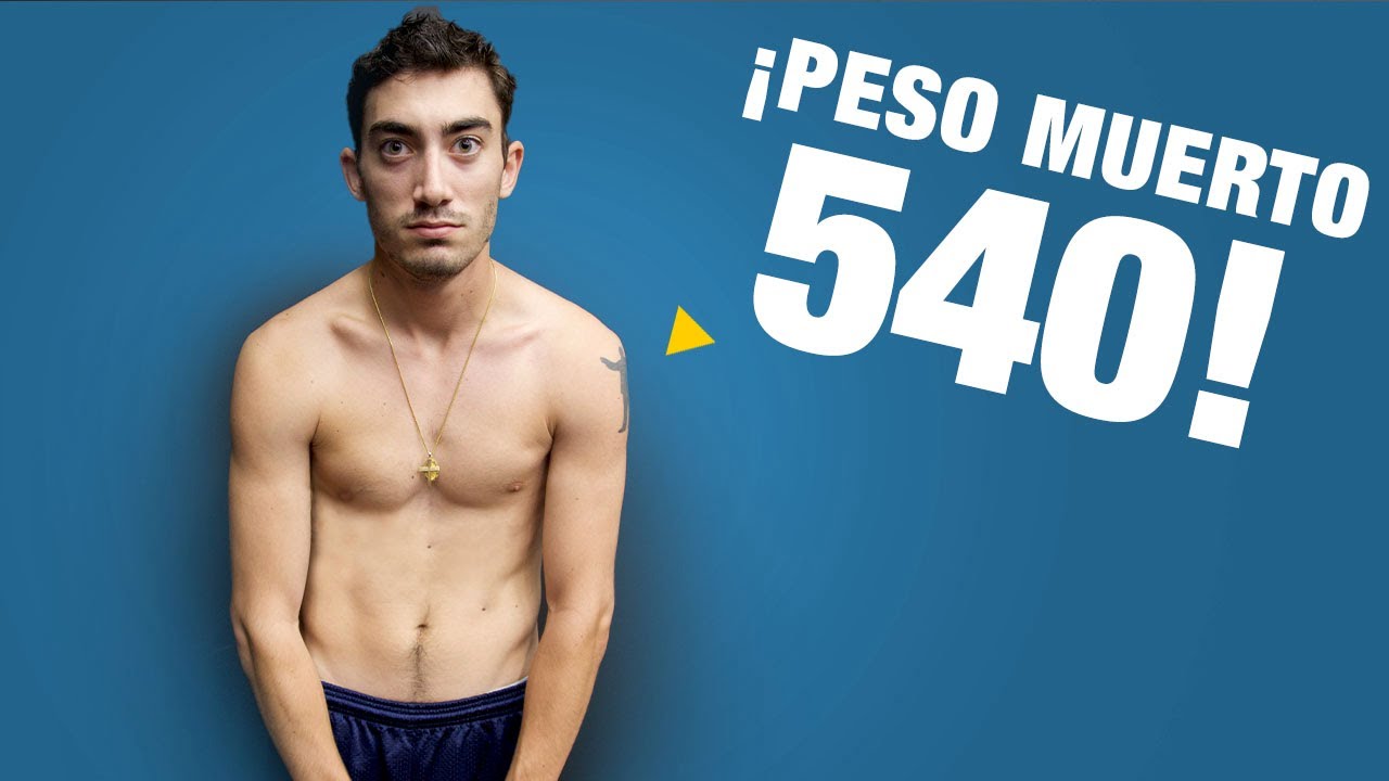 Cómo Logró Hacer PESO MUERTO 3X Su Peso Corporal