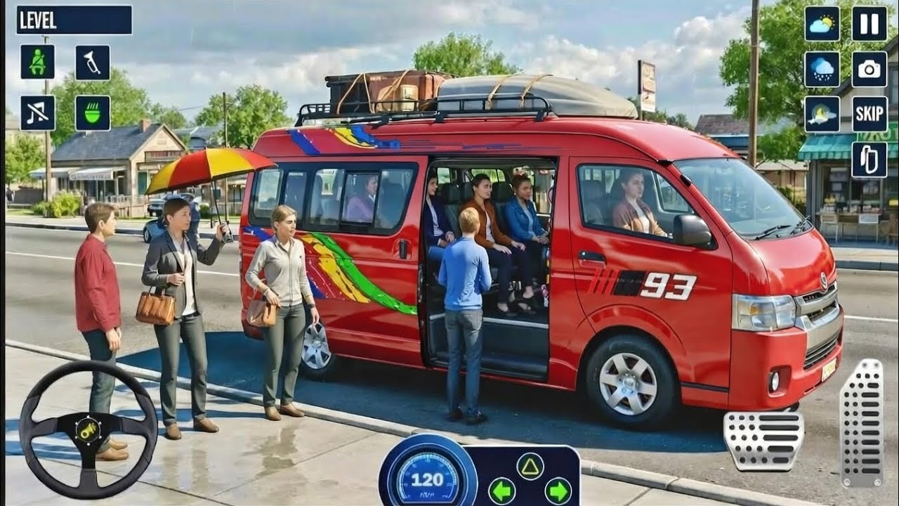 Mini Bus Simulator 3D 🚍 | City & Offroad Bus Driving Gameplay | Realistic Bus Simulator