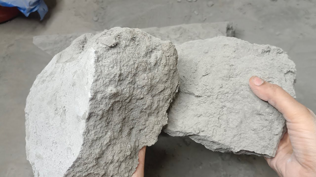 ASMR: pure cement 💯💯💯 satisfying crispy soft dry crumbling on floor love it.