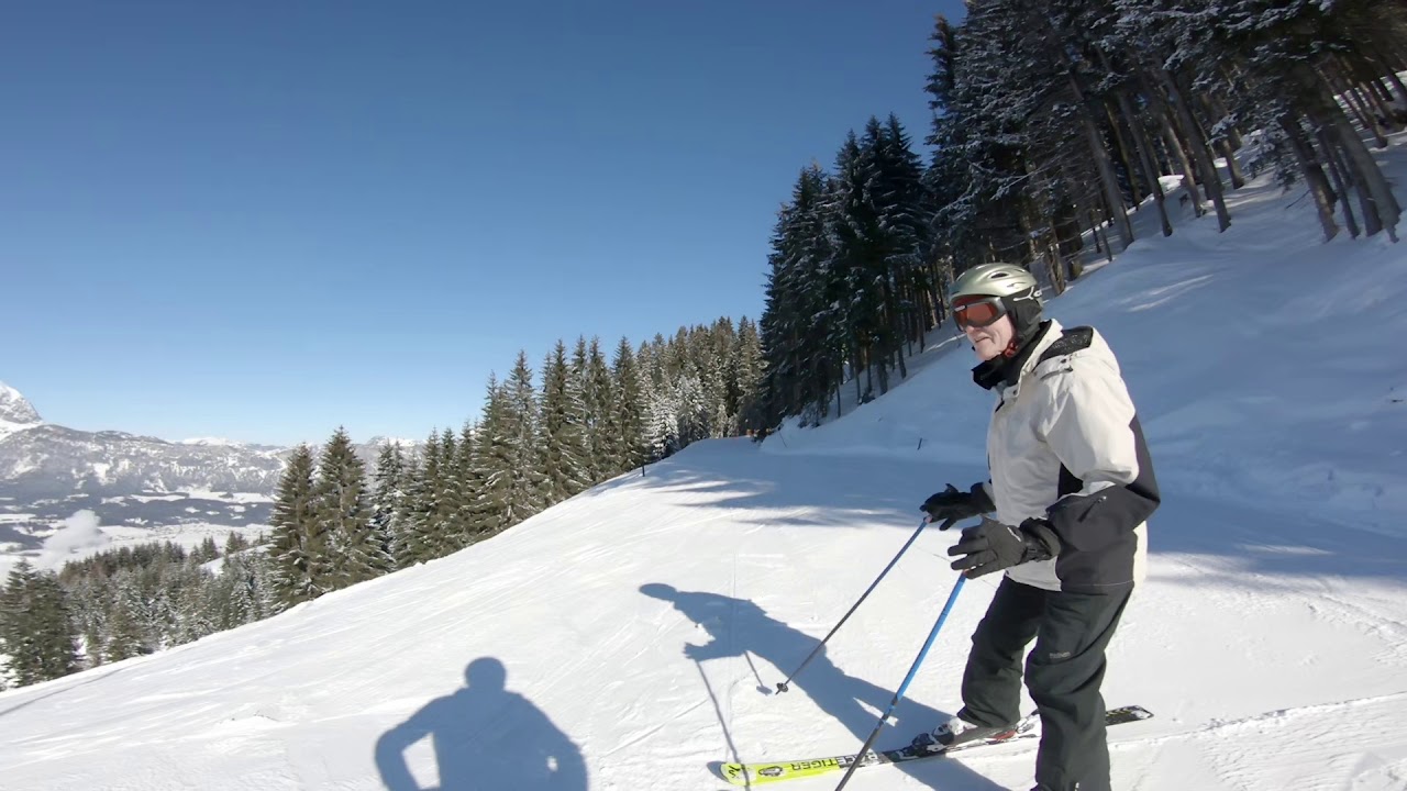St Johann in Tirol, Austria ski run 7a Black - GoPro HERO 6