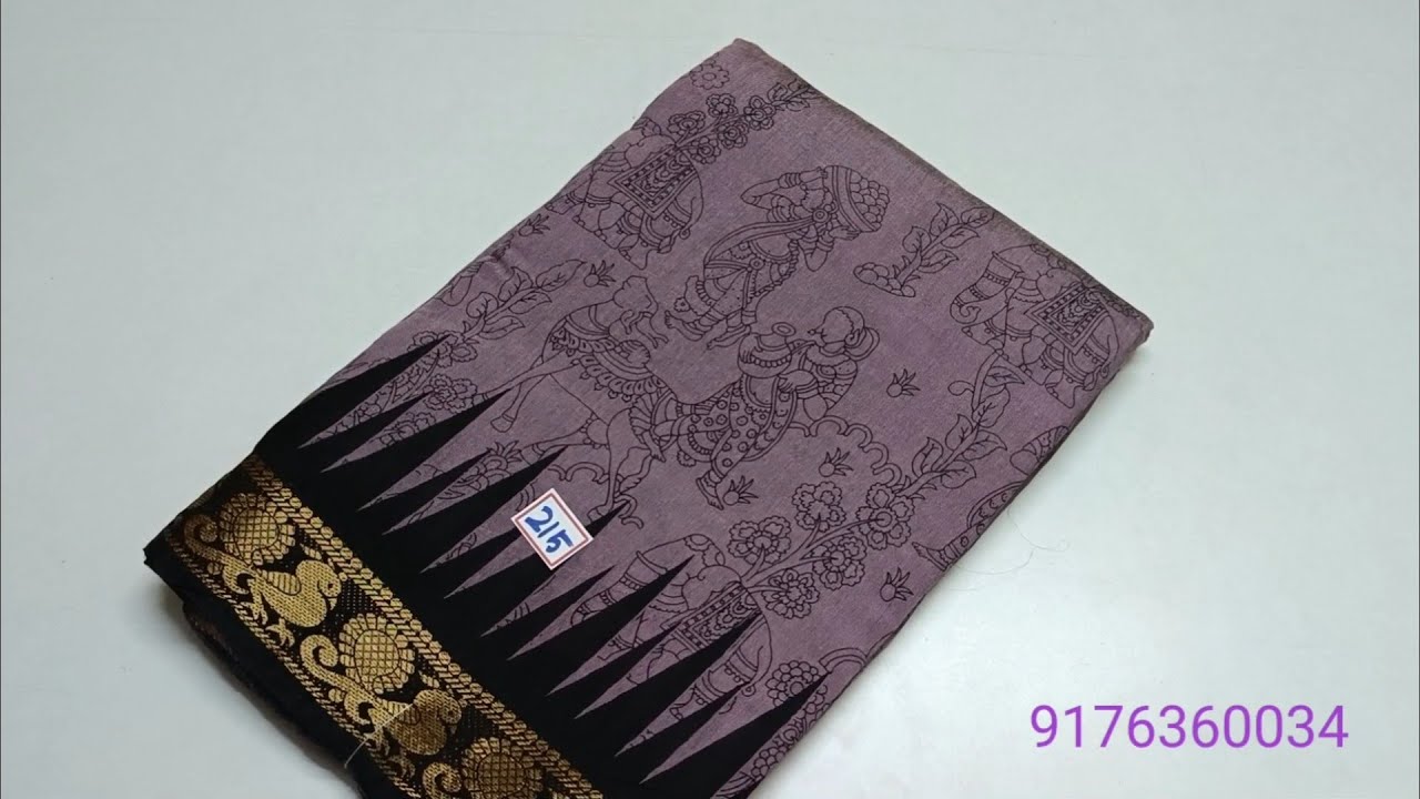 Коллекция хлопковых и смешанных сари Мангалагири // (02.12.26) deepascollection