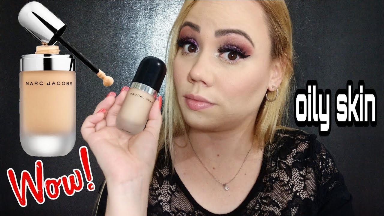Marc Jacobs *Remarcable* Foundation (oily skin) first impressions/swatch &bull;fair skin Review 26