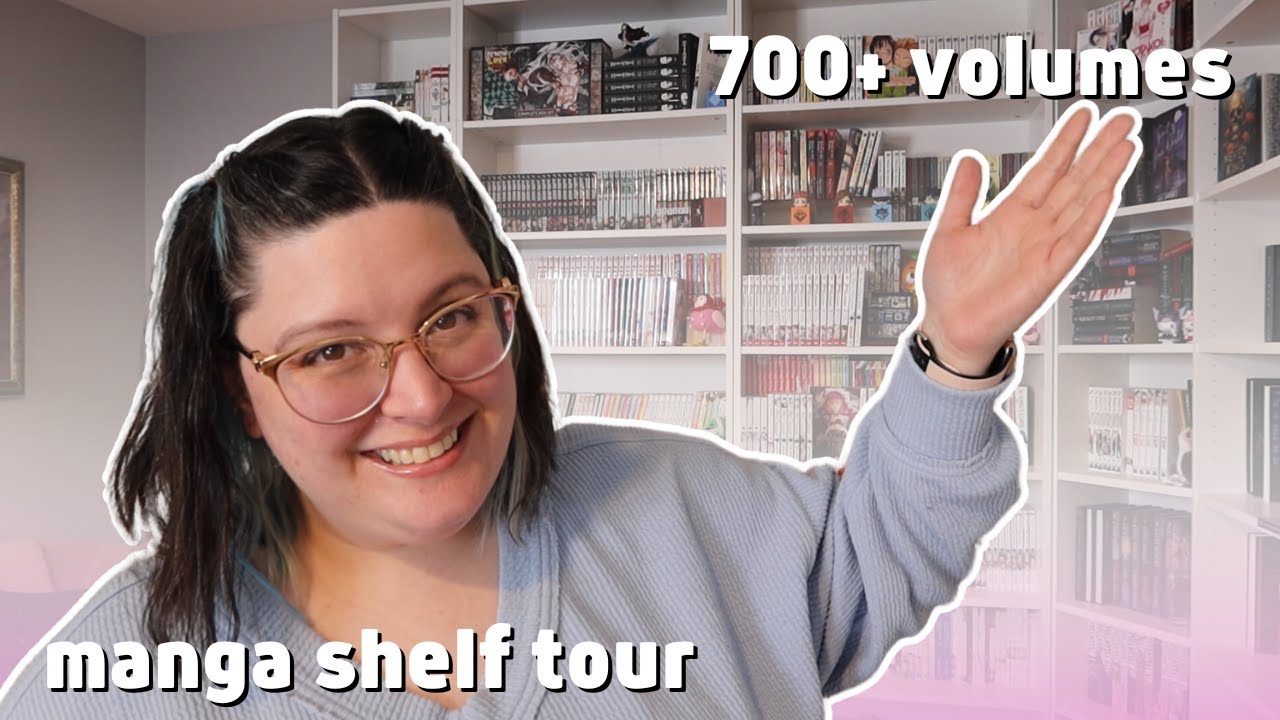 Sharing my 700+ volume manga collection | Manga Library Shelves Tour 2024