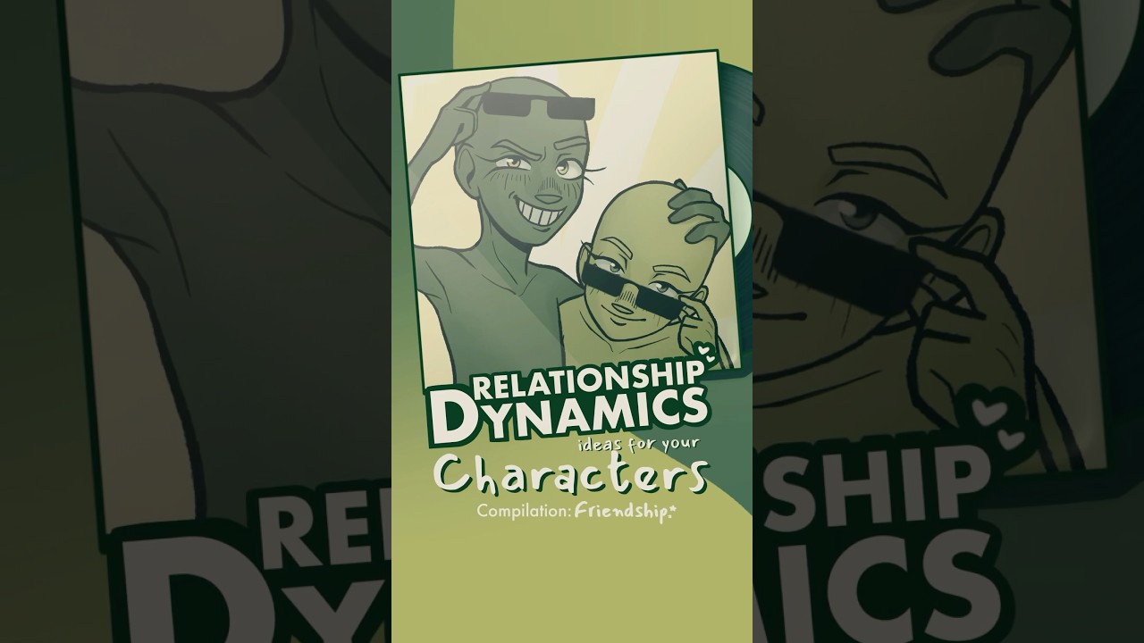 compilation of character dynamics: friendship edition 2 💫😁 #writing #oc #originalcharacter #art