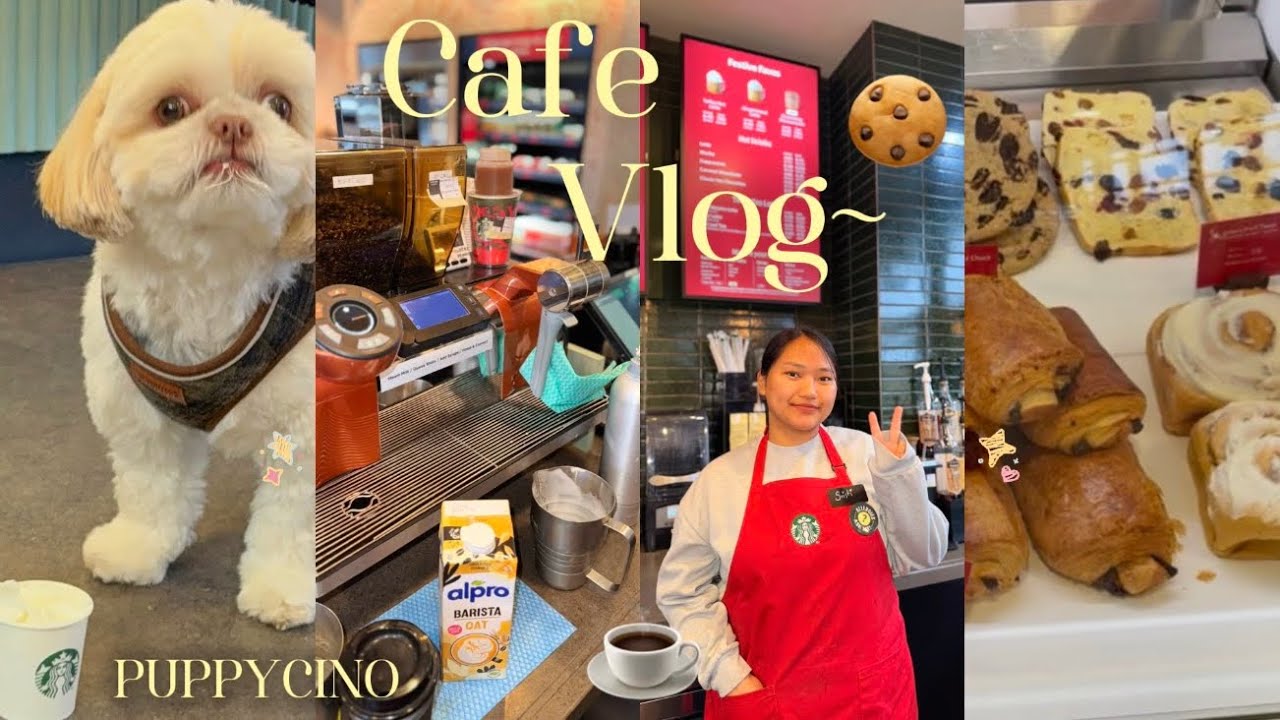  A day in my life as 🎅BARISTA🎄Cafevlog☕️