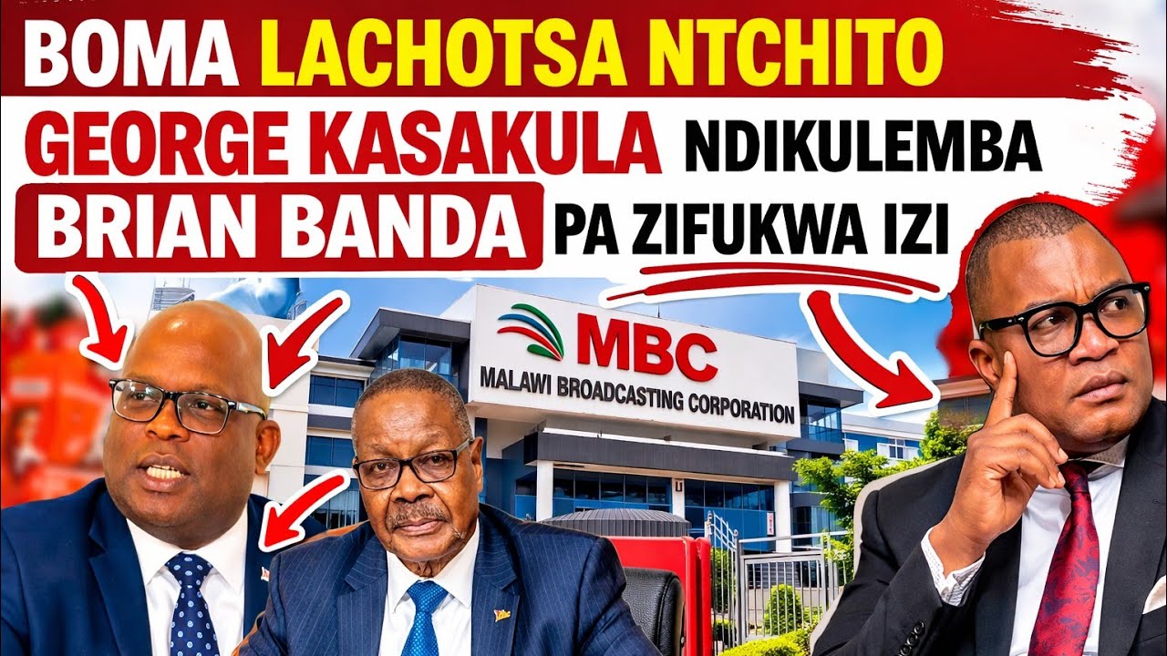 Brian banda wasankhidwa tsopano kukhala oyang'anira ntchito Za MBC