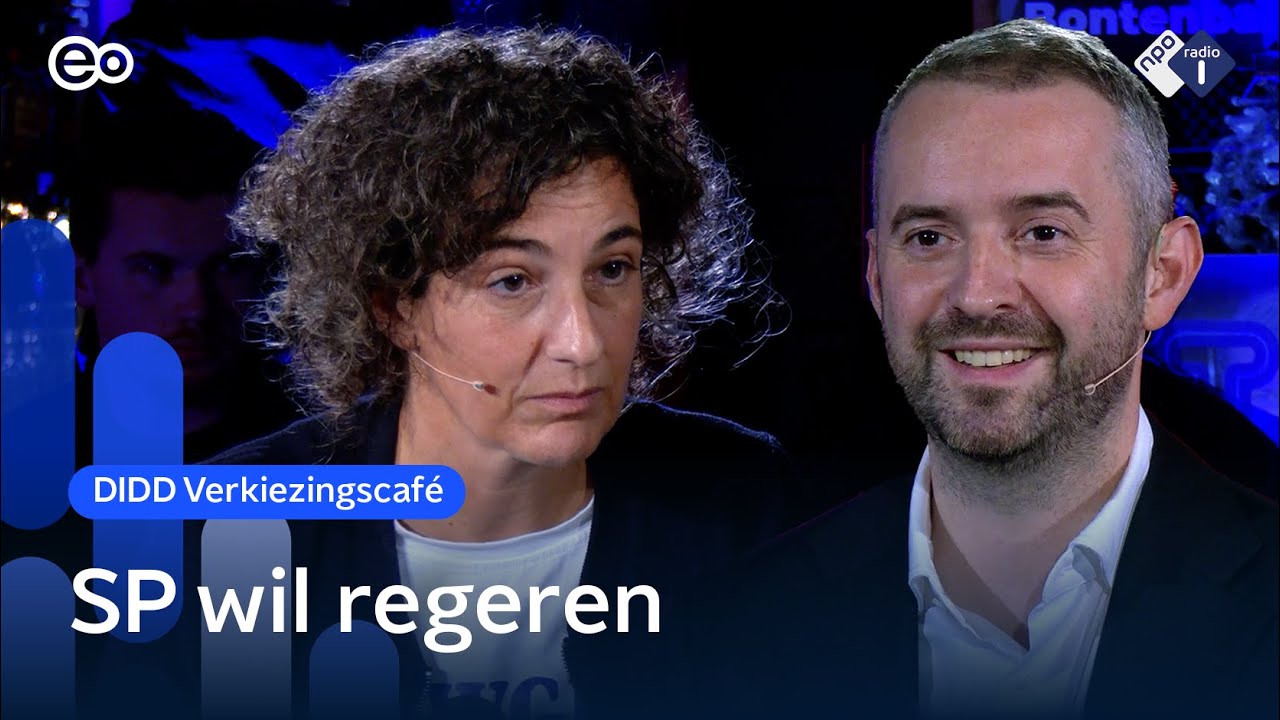'De SP wil regeren in een coalitie van gemeenschapsdenkers' - Jimmy Dijk | Het DIDD Verkiezingscaf&eacute;