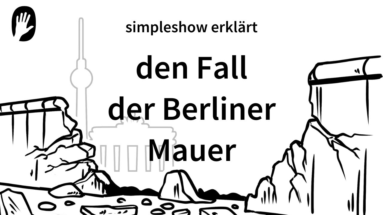 simpleshow erklärt den Fall der Berliner Mauer